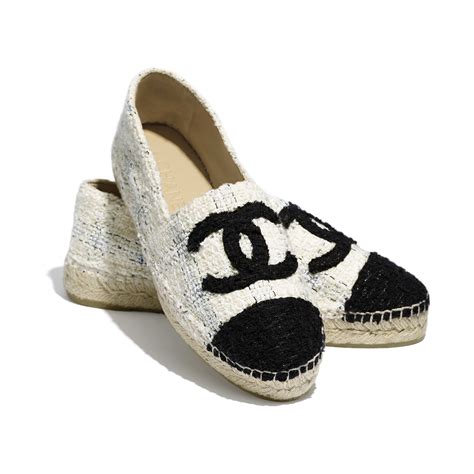 Chanel tweed espadrilles